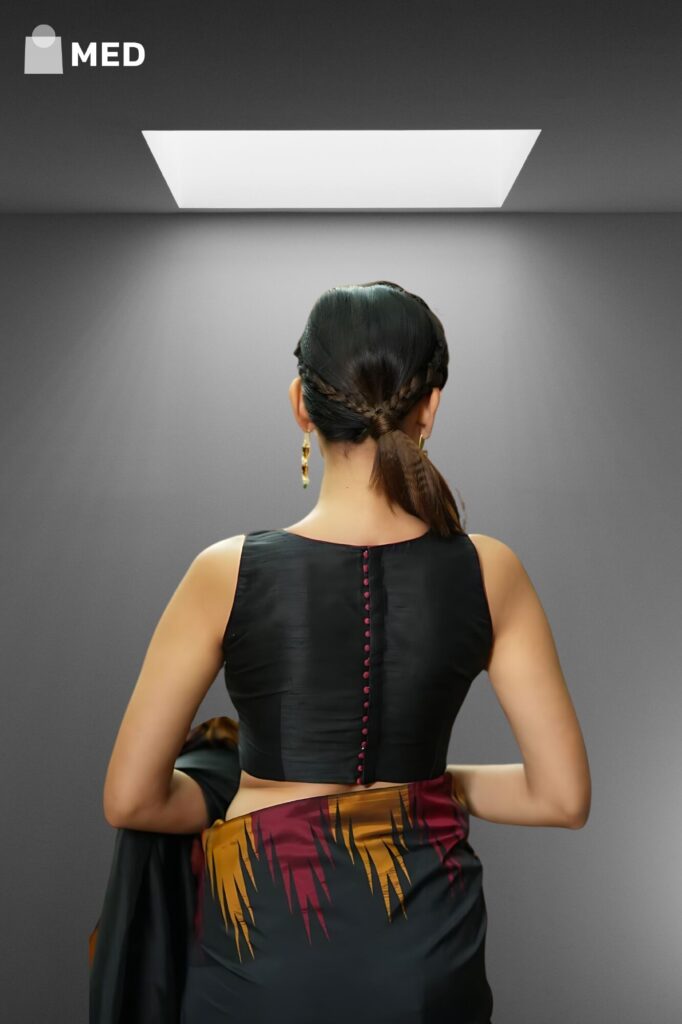 blouse models for silk sarees