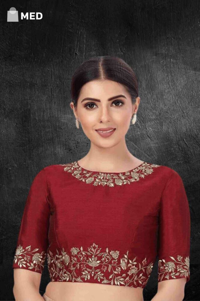 silk blouse designs