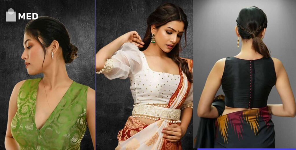 Blouse Design Trends For Silk Sarees in 2024