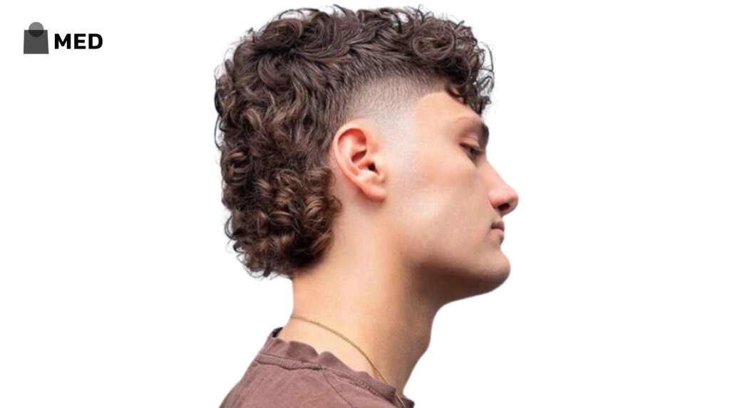 Curly Mullet Haircut