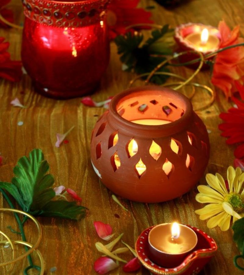 diwali house lighting