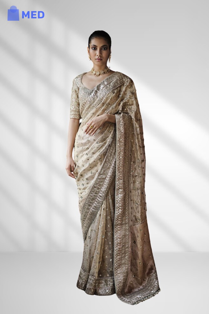 latest wedding sarees