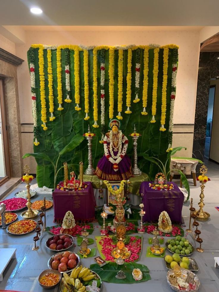 Diwali Lakshmi Puja Decoration