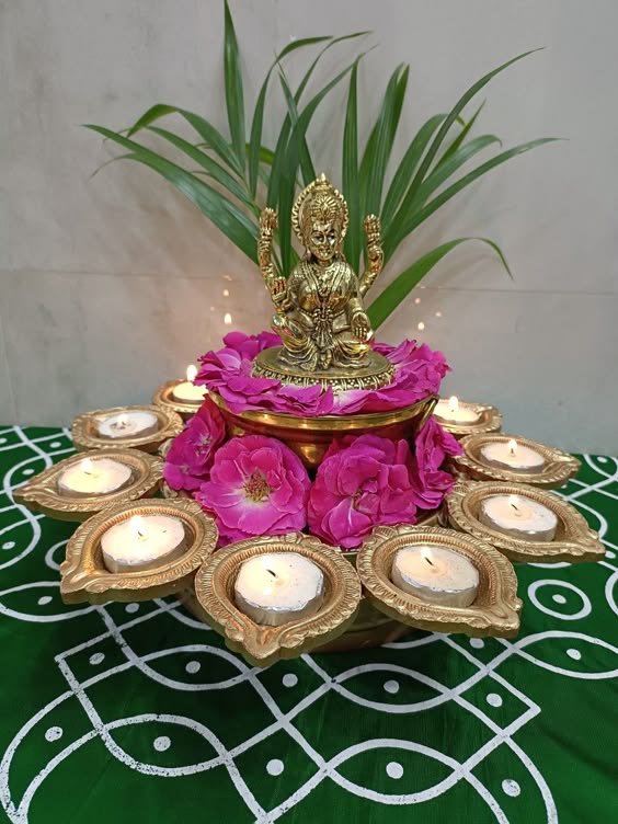 Lakshmi Puja Decoration