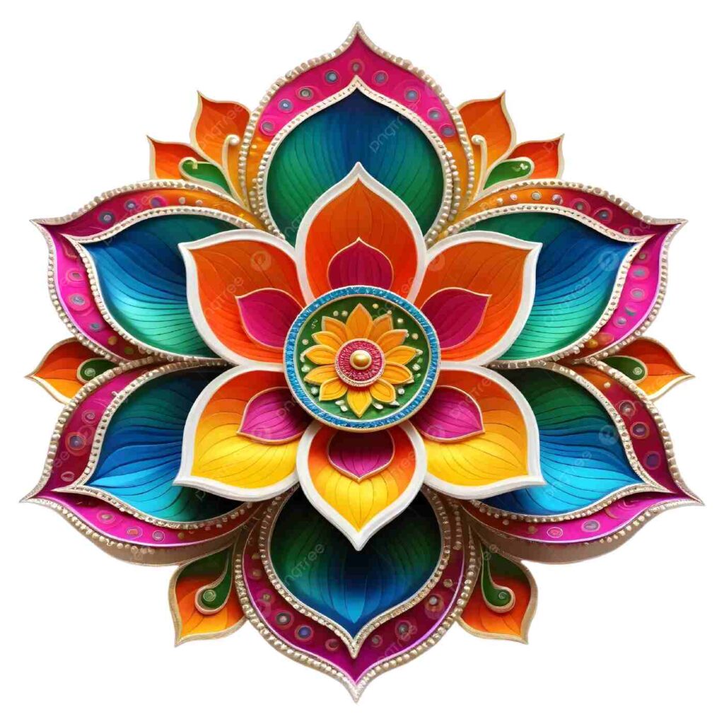 traditional rangoli designs for diwali
