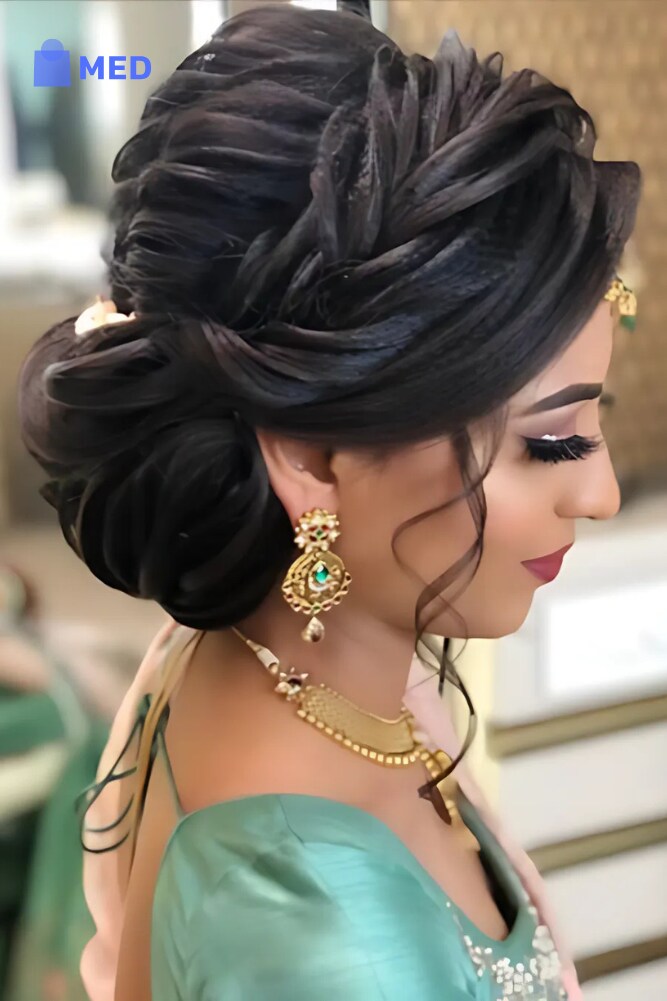 Marathi hairstyle simple