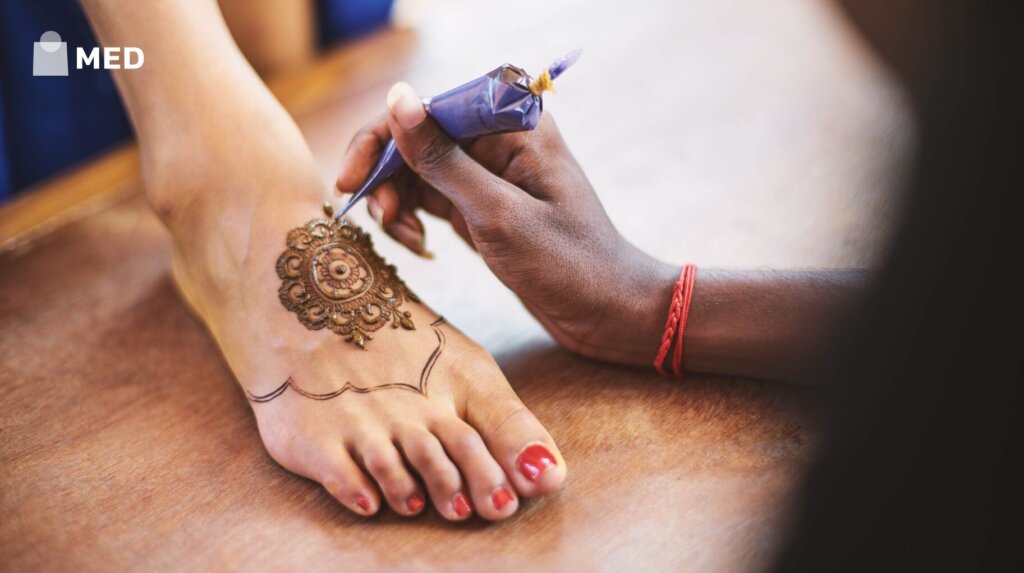 karwa chauth mehndi designs for foot