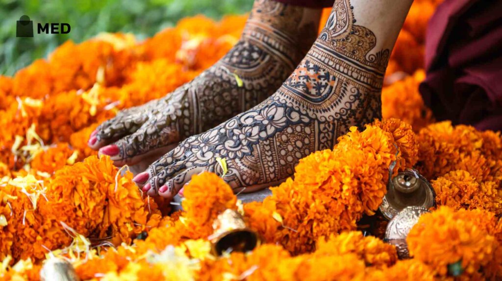 karva chauth special mehandi design simple