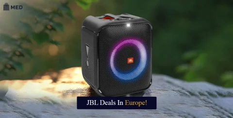 Explore the best JBL speaker deals in Europe and save on top portable and Bluetooth models.