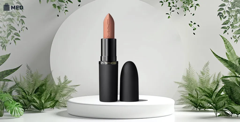 MAC nude lipstick display