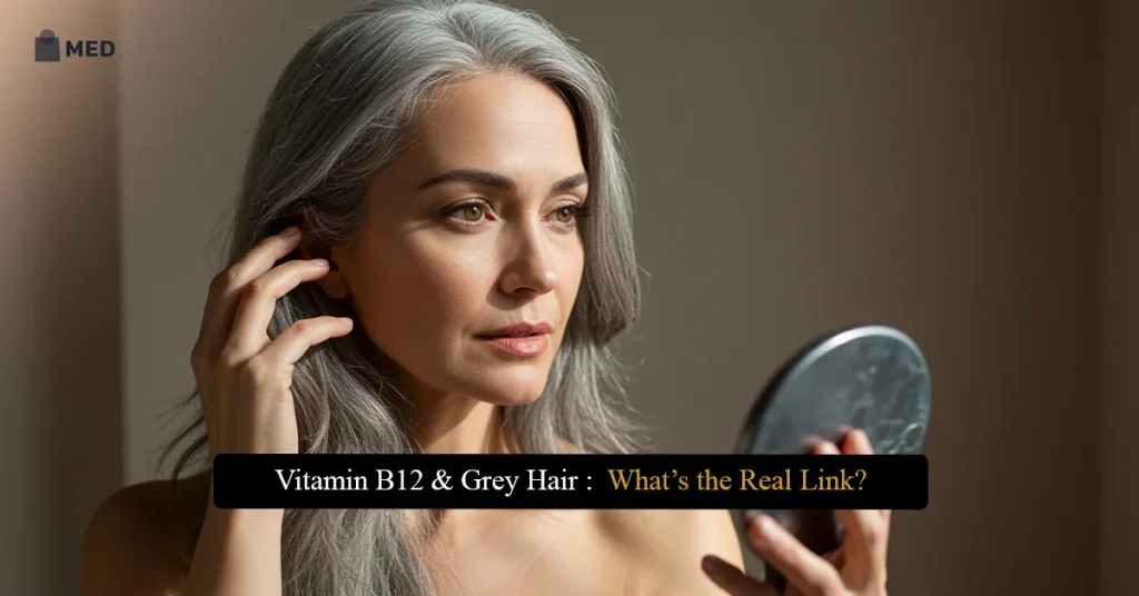 Grey hair vitamin B12