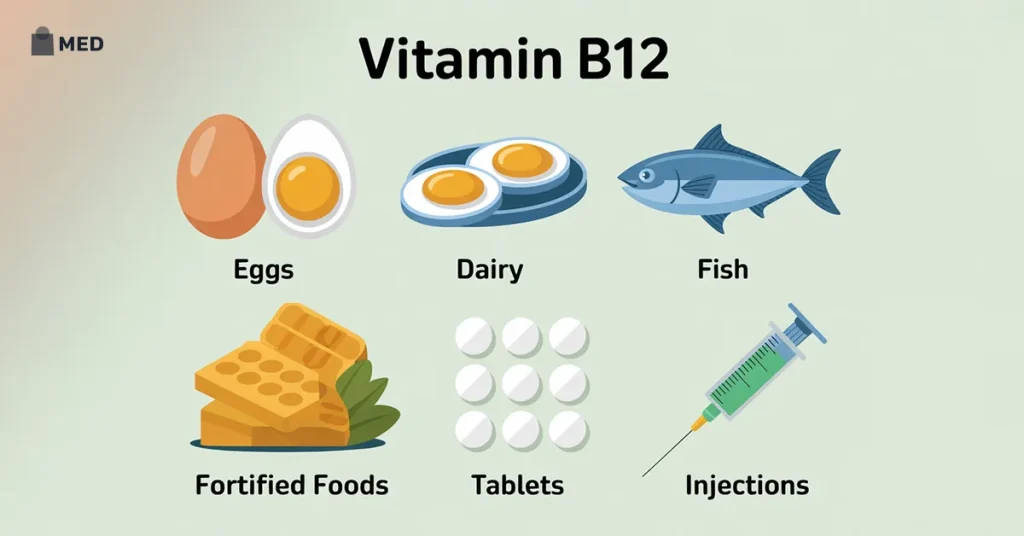 Vitamin B12 sources