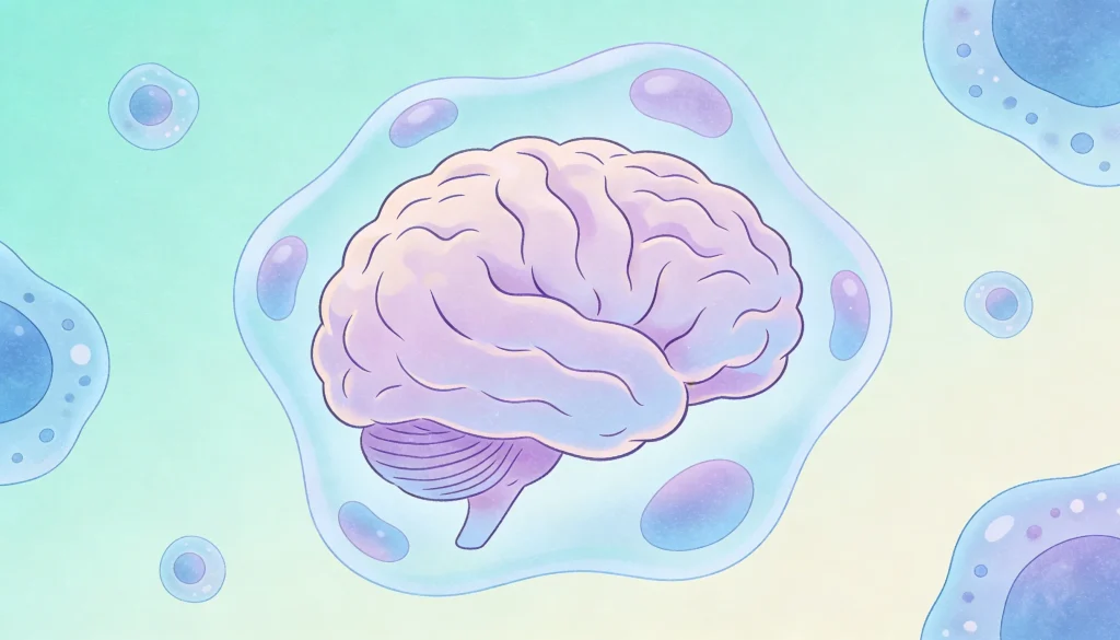 Brain health illustration