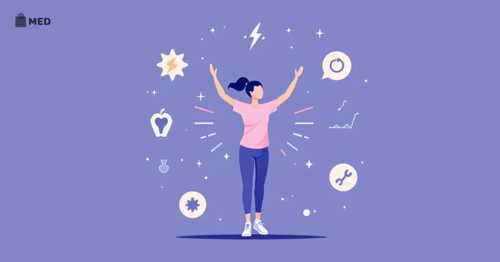 Energy metabolism illustration