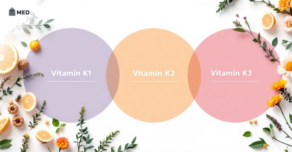 Vitamin K types comparison