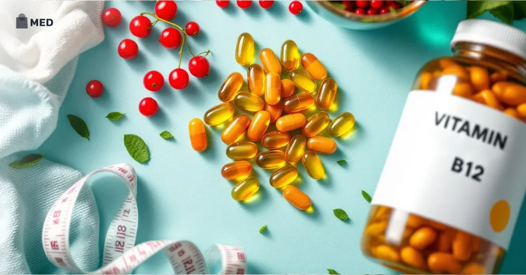 Apple cider vinegar pills highlighting potential health and wellness benefits.