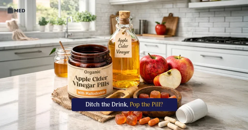 Apple cider vinegar pills' benefits